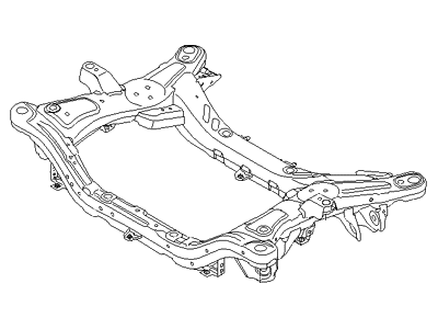 Hyundai 62410-2M000 Crossmember Assembly-Front