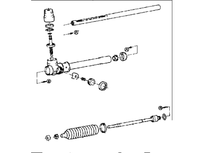 1990 Hyundai Excel Rack And Pinion - 56500-24100