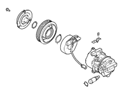 2022 Hyundai Tucson A/C Compressor - 97701-N9600