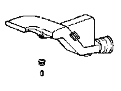 2000 Hyundai Elantra Air Intake Coupling - 28210-23001