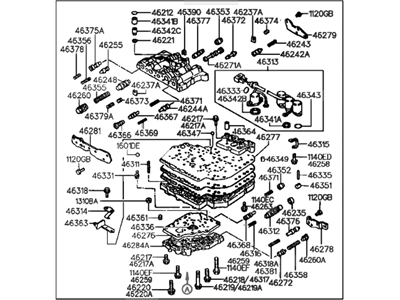 Hyundai Valve Body - 46210-36652