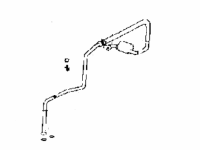 1992 Hyundai Elantra A/C Hose - 97762-28100