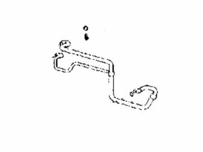 1992 Hyundai Elantra A/C Hose - 97763-28150