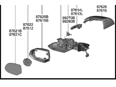 Hyundai 87610-KL090