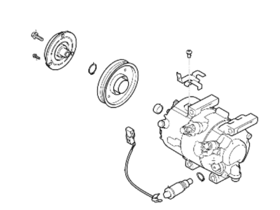 Hyundai 97701-A7200 Compressor Assembly