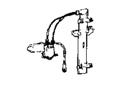 1995 Hyundai Sonata Window Regulator - 83402-34030