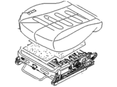 Hyundai 88200-4D420-CS2 Cushion Assembly-Front Seat,Passenger