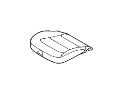 Hyundai 88160-F3000-XFN Front Seat Cushion Cover, Left