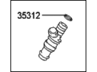 Hyundai 35310-22600 Injector Assembly-Fuel