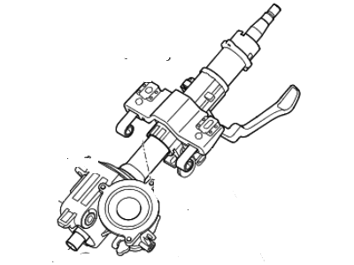 Hyundai Elantra GT Steering Column - 56390-3X952