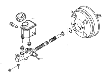 Hyundai 58500-3L100 Booster Assembly-Master Cylinder A