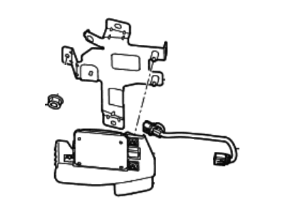 Hyundai 95821-F3000 Unit-Blind Spot Detection,RH