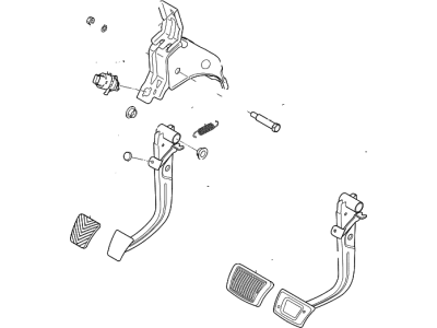 2022 Hyundai Accent Brake Pedal - 32800-H9100