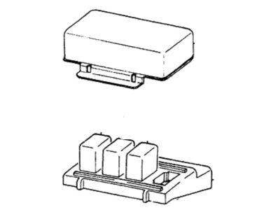 1988 Hyundai Excel Relay Block - 95229-21000