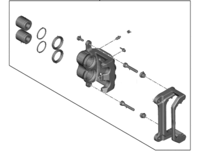 Hyundai 58190-T6A31-BRC CALIPER KIT-BRAKE,RH