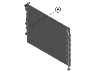 Hyundai Genesis Electrified G80 Radiator - 253L0-JI000