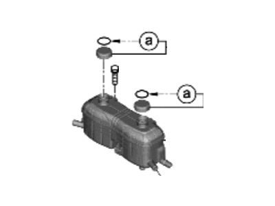 Hyundai Genesis Electrified G80 Coolant Reservoir - 25430-JI500