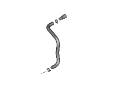 Hyundai Genesis Electrified G80 Radiator Hose - 25415-JI500