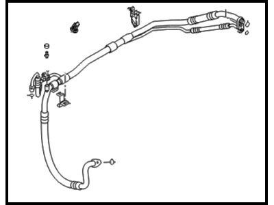 2013 Hyundai Azera A/C Hose - 97774-3V600