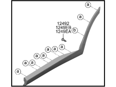 Hyundai 87731-S8SA0 GARNISH ASSY-RR DR SIDE LH