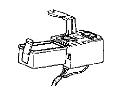 1993 Hyundai Elantra Relay Block - 91820-28A00