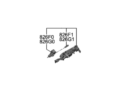 Hyundai Ioniq 6 Door Striker - 81350-KL000