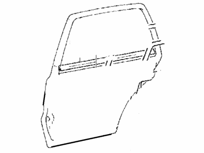 1994 Hyundai Sonata Door Seal - 83220-34100