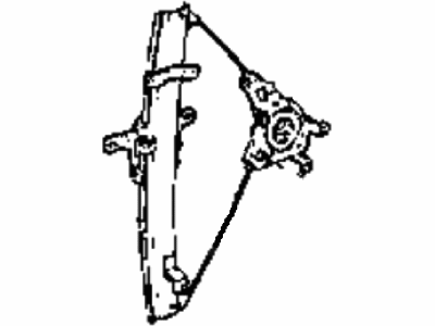 1990 Hyundai Sonata Window Regulator - 83403-33100