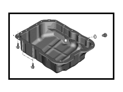 Hyundai Kona N Oil Pan - 21510-2G300