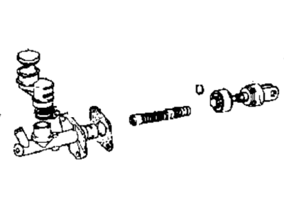 1996 Hyundai Accent Clutch Master Cylinder - 41610-22050