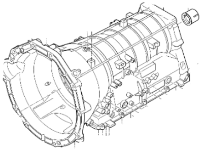 2020 Hyundai Genesis G80 Transfer Case - 45240-47000