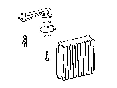 2000 Hyundai Elantra Evaporator - 97604-29000