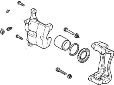 2022 Hyundai Sonata Brake Caliper - 58190-L0AZA