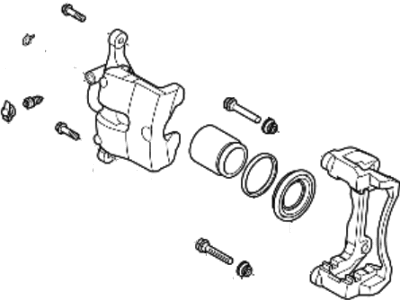 2022 Hyundai Sonata Brake Caliper - 58180-L0AZA