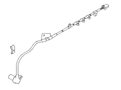 2004 Hyundai Elantra ABS Sensor - 95670-2D000