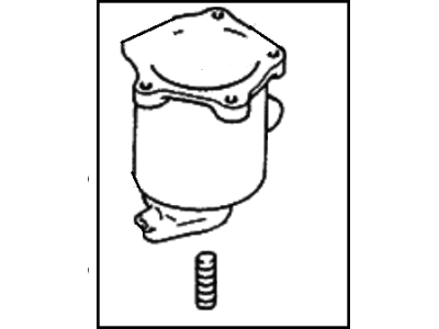 1989 Hyundai Excel Catalytic Converter - 28530-21335