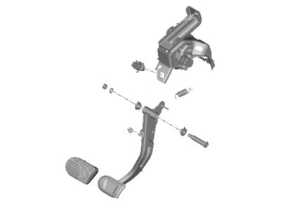 2022 Hyundai Ioniq 5 Brake Pedal - 32800-GI100