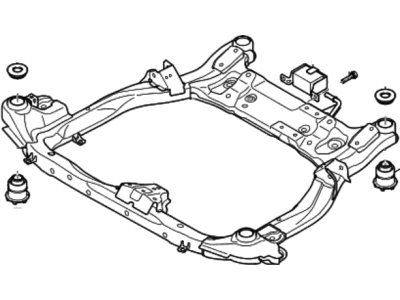 2014 Hyundai Sonata Front Cross-Member - 62405-3Q000
