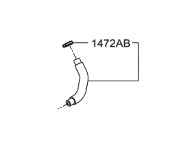 Hyundai Genesis PCV Hose - 26720-3C570