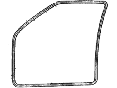 1989 Hyundai Excel Weather Strip - 82110-21210