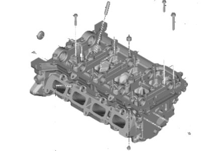 2023 Hyundai Tucson Cylinder Head - 5X11M-2SA01