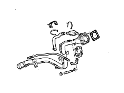 2010 Hyundai Elantra Fuel Filler Neck - 31030-2H610