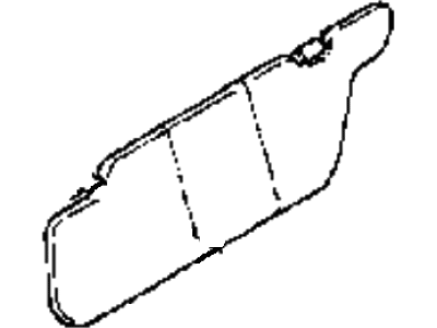 Hyundai Sonata Sun Visor - 85201-33360-AO