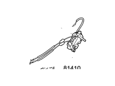 2012 Hyundai Elantra Door Lock - 81420-3X000
