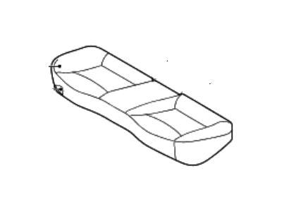 Hyundai 89160-3X110-PDJ Rear Seat Cushion Cover