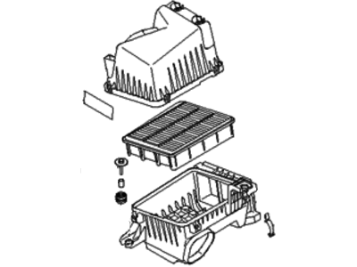 Hyundai 28110-3K210 Cleaner Assembly-Air