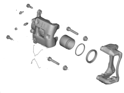 Hyundai Nexo Brake Caliper - 58180-M5A00