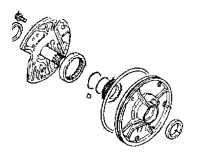 1992 Hyundai Scoupe Oil Pump - 46110-22000