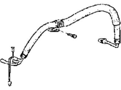 1990 Hyundai Sonata A/C Hose - 97762-33003