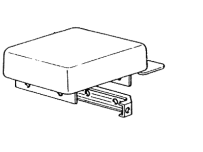 1989 Hyundai Excel Engine Control Module - 39110-21400